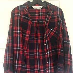Women’s Old Navy Classic style button down flannel
